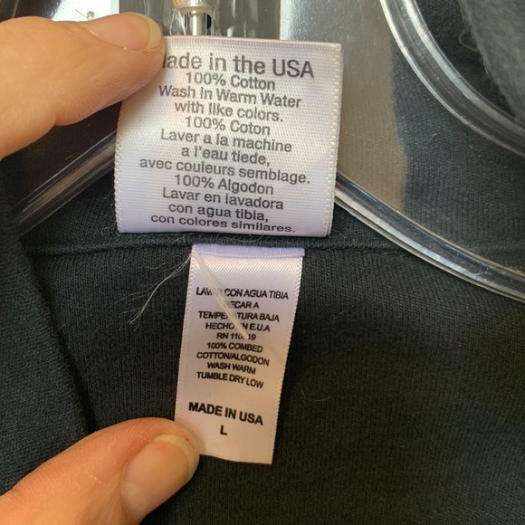 Zip up sweat jacket.  Brooklyn Industries. - Picture 10 of 10